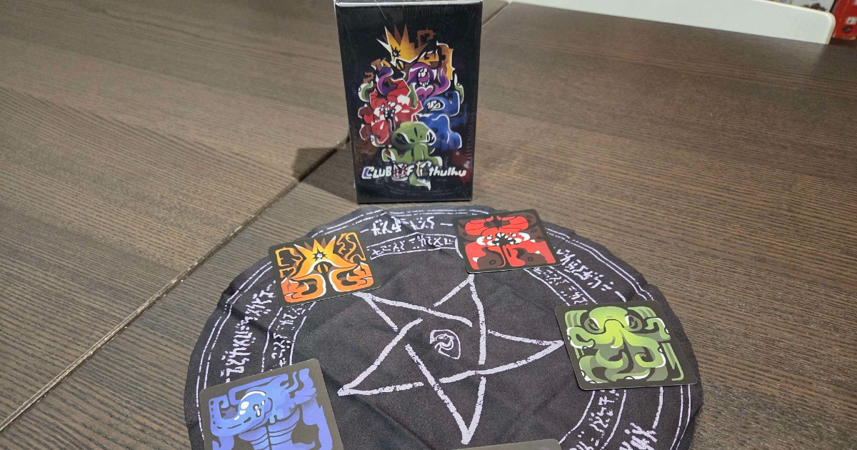 🐙 克蘇魯風險管理桌遊《遠古小邪會 Club of Cthulhu》🌑